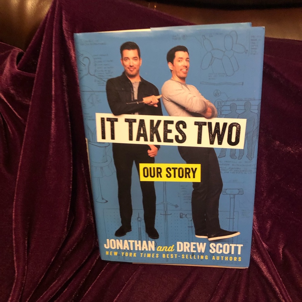It Takes Two Our Story Hardcover Book by Johnathan Scott & Drew Scott